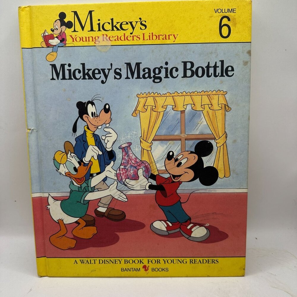 Mickeys Young Readers Library Volume 6 Mickeys Magic Bottle Hardcover Book